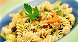 foto da receita Fusilli com legumes e nozes