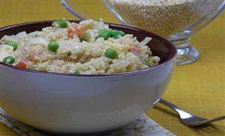 foto da receita Quinoa com legumes