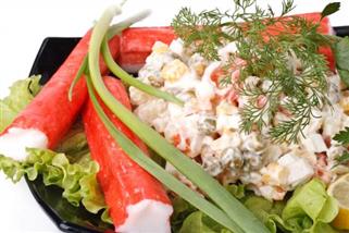 foto da receita Salada de kani