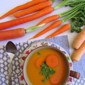 sopa de cenoura