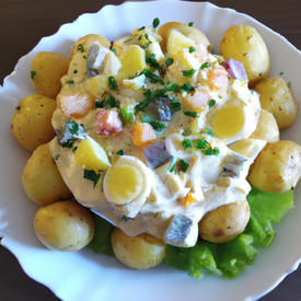 Salada de batata 