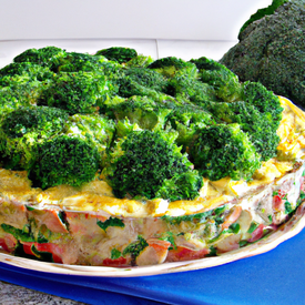 torta de brócolis