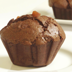 muffin de chocolate