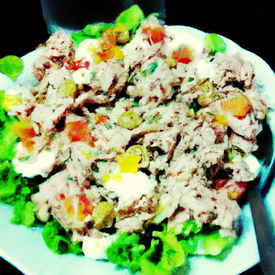 salada de atum light