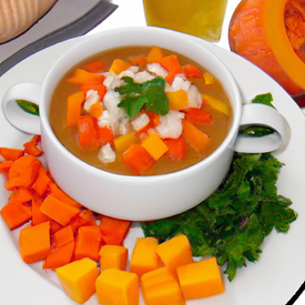 Sopa de legumes   -   8 porções    prato fundo