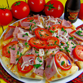 Pizza Portuguesa Caseira