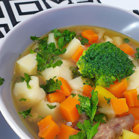 sopa de legumes com carne