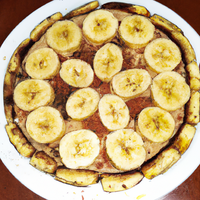 foto da receita Pizza de banana