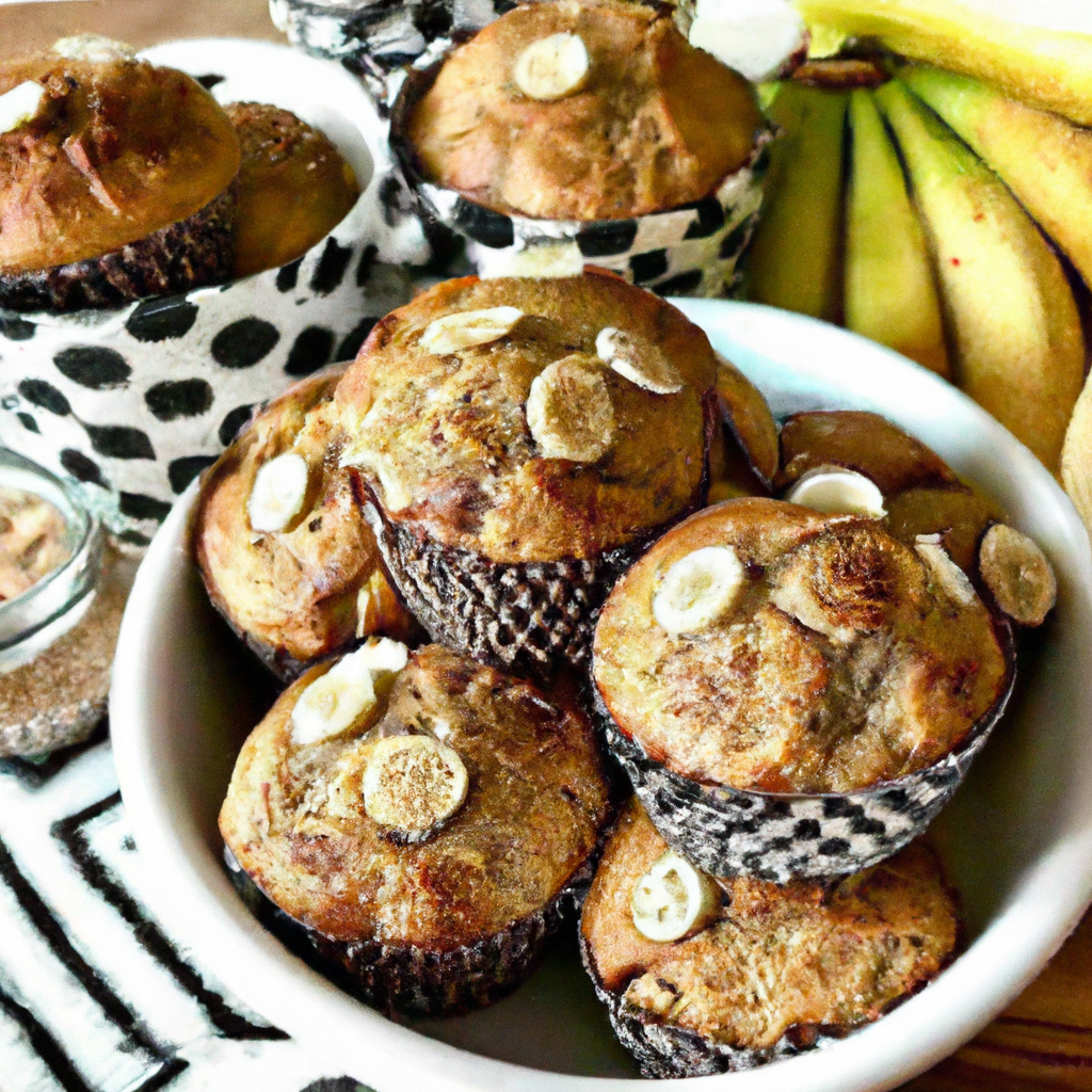 foto da receita Muffins de banana