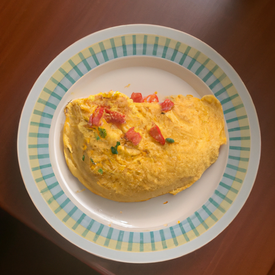 Omelete simples da Suzi