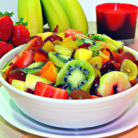 Salada de frutas especial cachoeirense