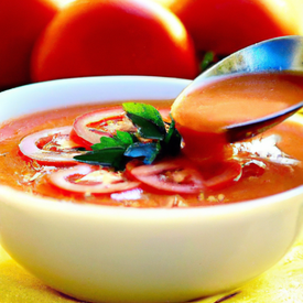 espuma de tomate certa