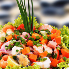 Salada de Frutos do Mar