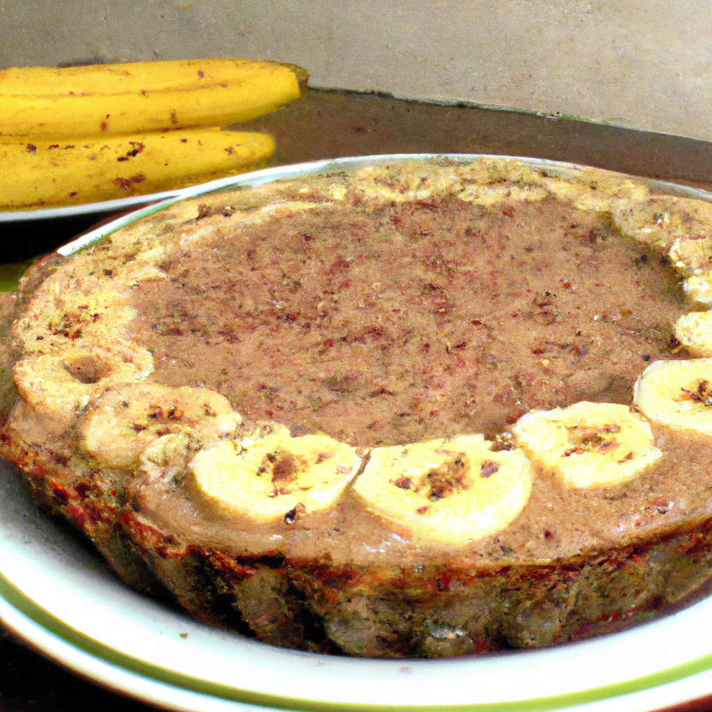 foto da receita Torta de banana crocante