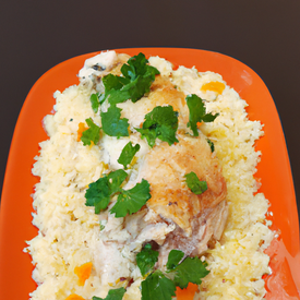 arroz de forno com frango