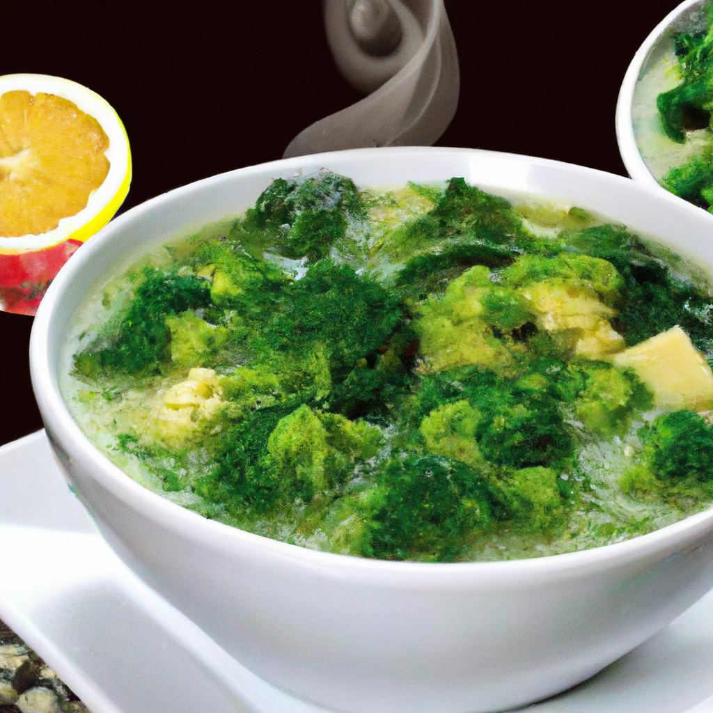 foto da receita Sopa de Brócolis