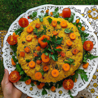 foto da receita Cuscuz marroquinho com legumes