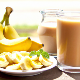 Vitamina Mamão, Banana e Maçã