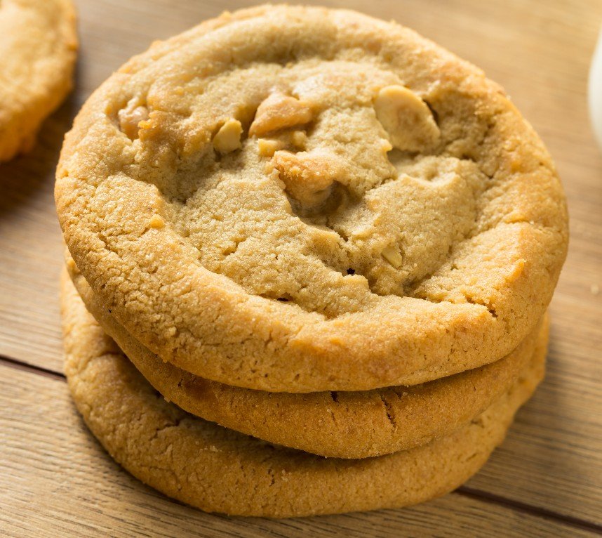 foto da receita Cookies de amendoim com maracujá low carb