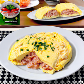 Omelete Café da Manhã