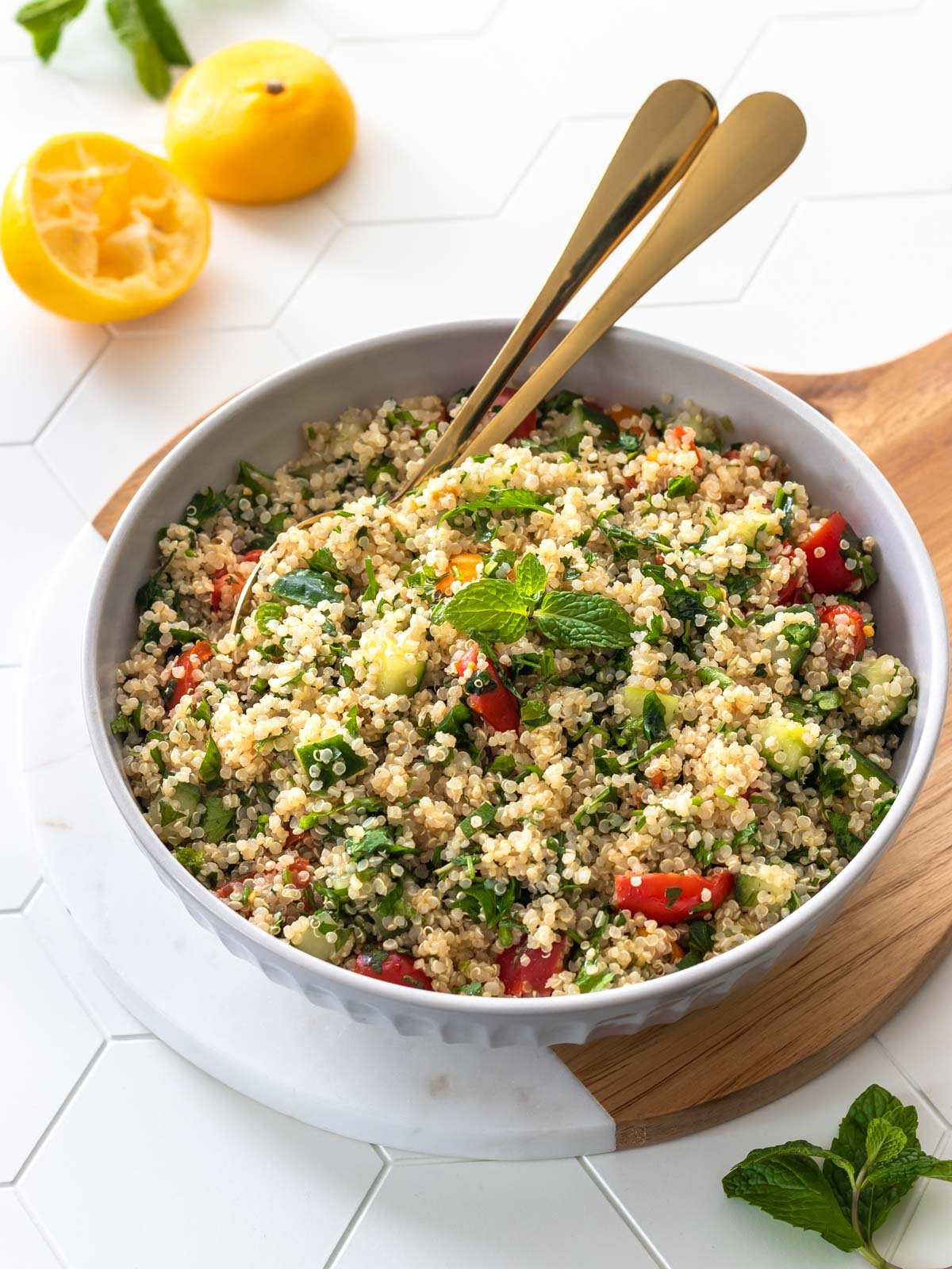 foto da receita Tabule de quinoa