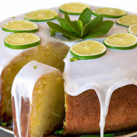 bolo de frigideira de limão