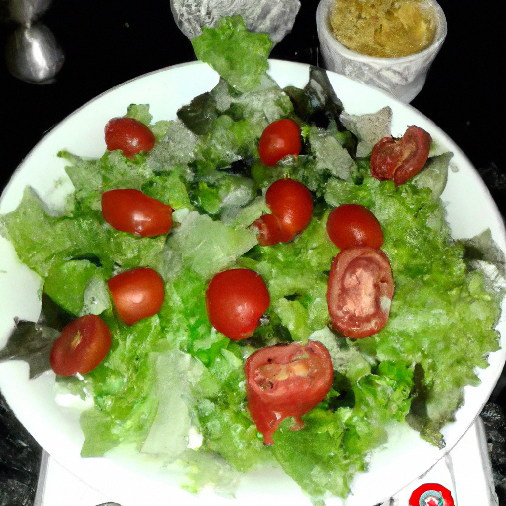 foto da receita Salada de alface,   agrião,   tomate e rabanete