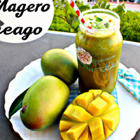 foto da receita Suco green mango