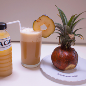 Suco de Abacaxi com Caju sem açucar